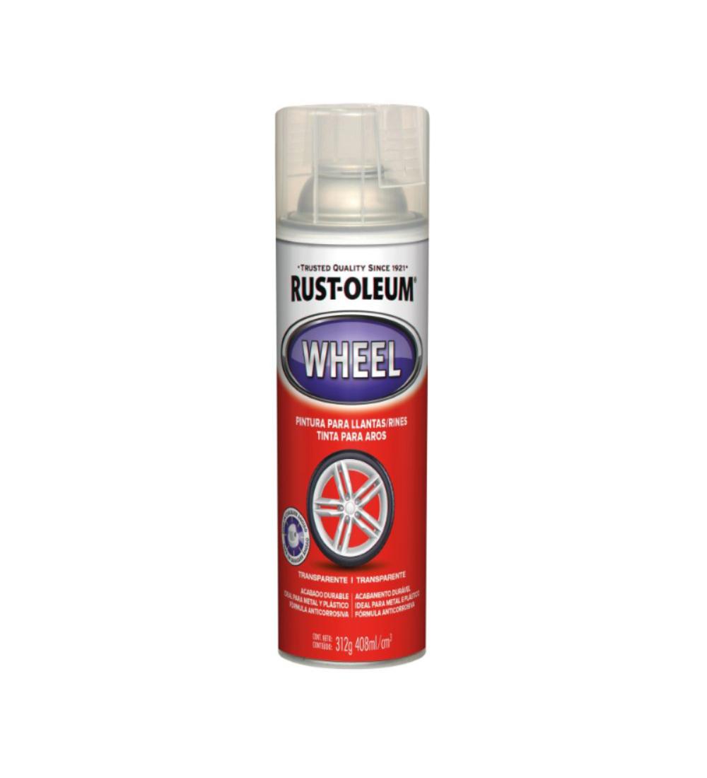 Pintura Automotive 312GR Rust Oleum Transparente Llanta Brillante